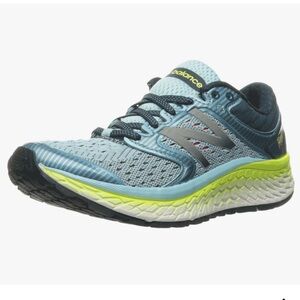 New Balance Fresh Foam 1080v7 running sneakers size 8 in blue glow lime
